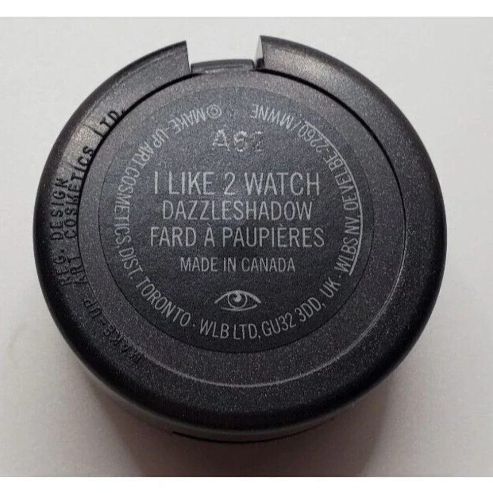 MAC I LIKE TO WATCH Eye Shadow ~ Midtone Brown Gold ~Dazzleshadow Metallic NIB